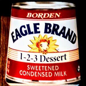 BOOK - Borden Eagle Brand 1-2-3 Dessert Board Book   NWOT - Discount 50%